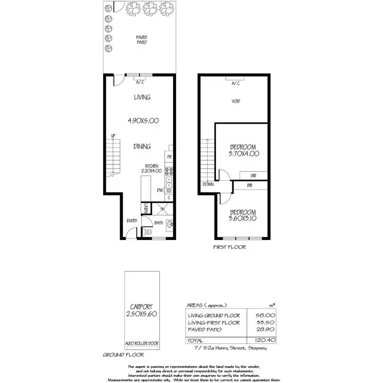 Floorplan of Homely house listing, 7/52a Henry Street, Stepney SA 5069