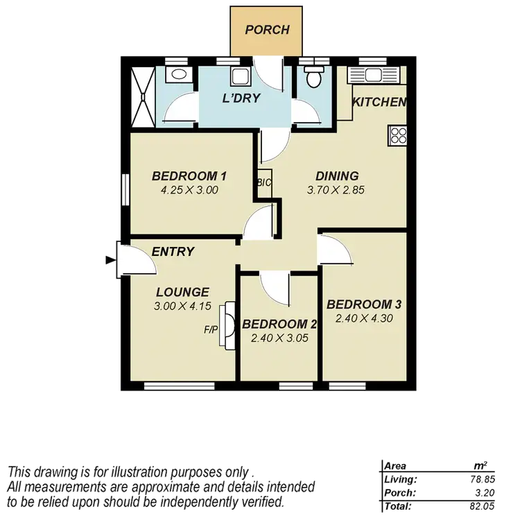 Floorplan of Homely house listing, 34 International Avenue, Salisbury North SA 5108