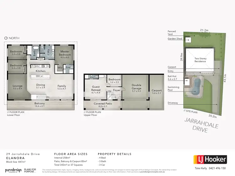 Floorplan of Homely house listing, 29 Jarrahdale Drive, Elanora QLD 4221