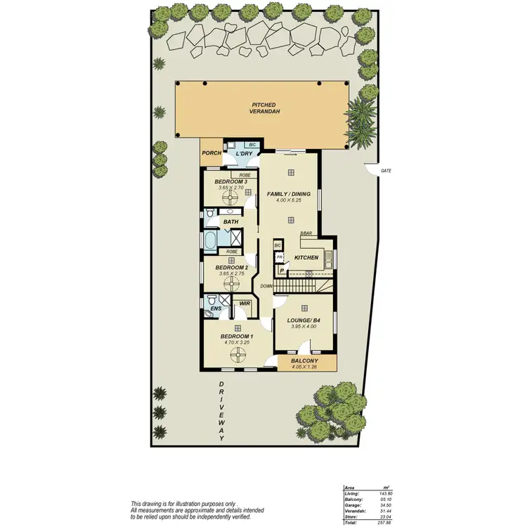 Floorplan of Homely house listing, 4/4 McCann Place, Greenwith SA 5125