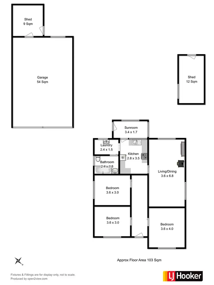 Floorplan of Homely house listing, 6981 Lyell Highway, Ouse TAS 7140