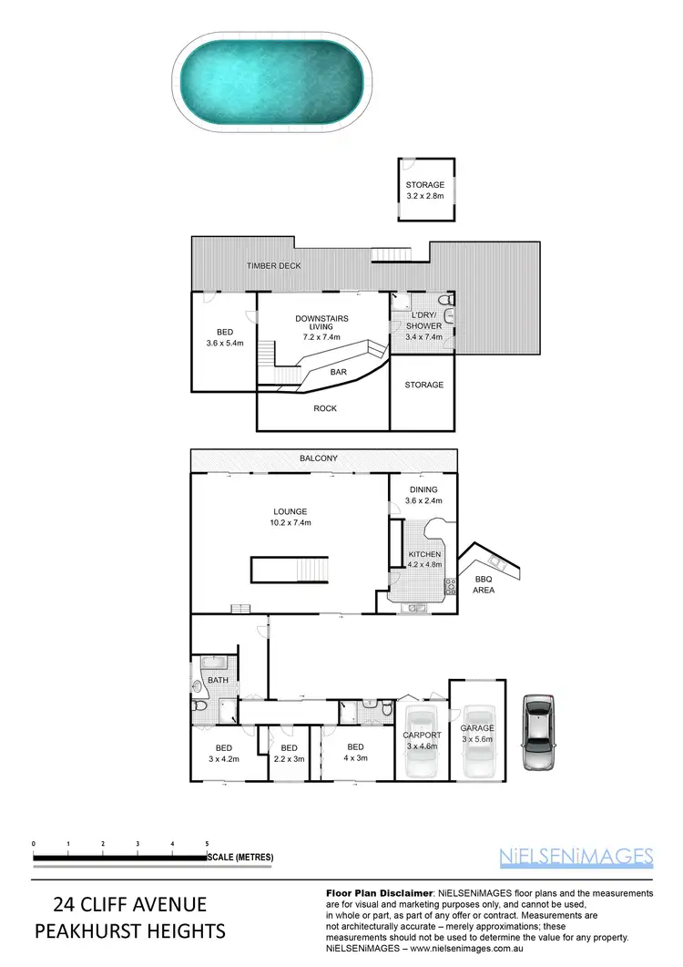 Floorplan of Homely house listing, 24 Cliff Avenue, Peakhurst Heights NSW 2210