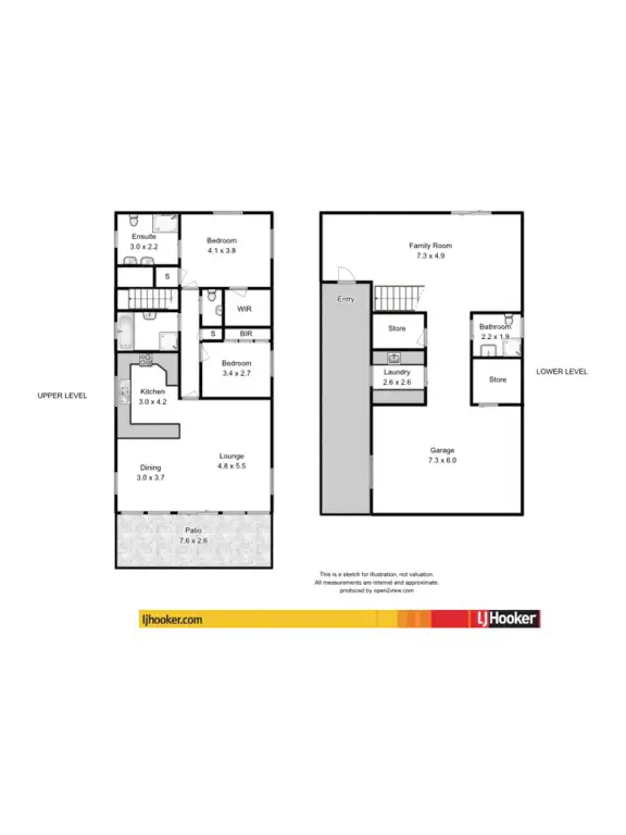 Floorplan of Homely townhouse listing, 1/3 Gordon Heights, Bicheno TAS 7215