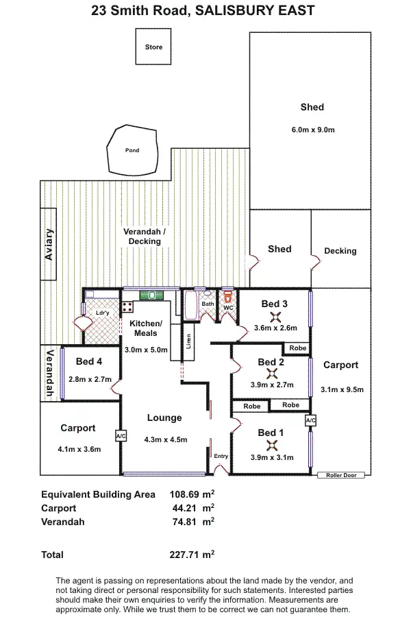 Floorplan of Homely house listing, 23 Smith Road, Salisbury East SA 5109