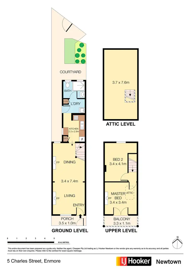 Floorplan of Homely house listing, 5 Charles Street, Enmore NSW 2042