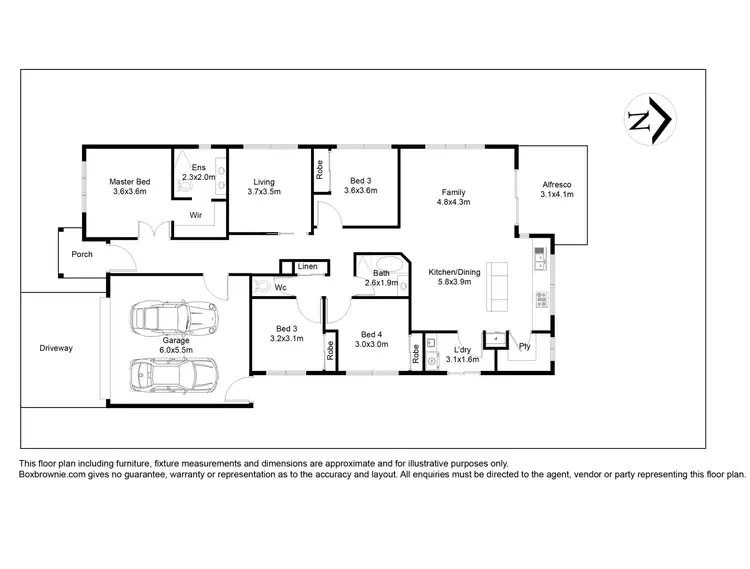 Floorplan of Homely house listing, 12 Mangrove Parade, Point Cook VIC 3030