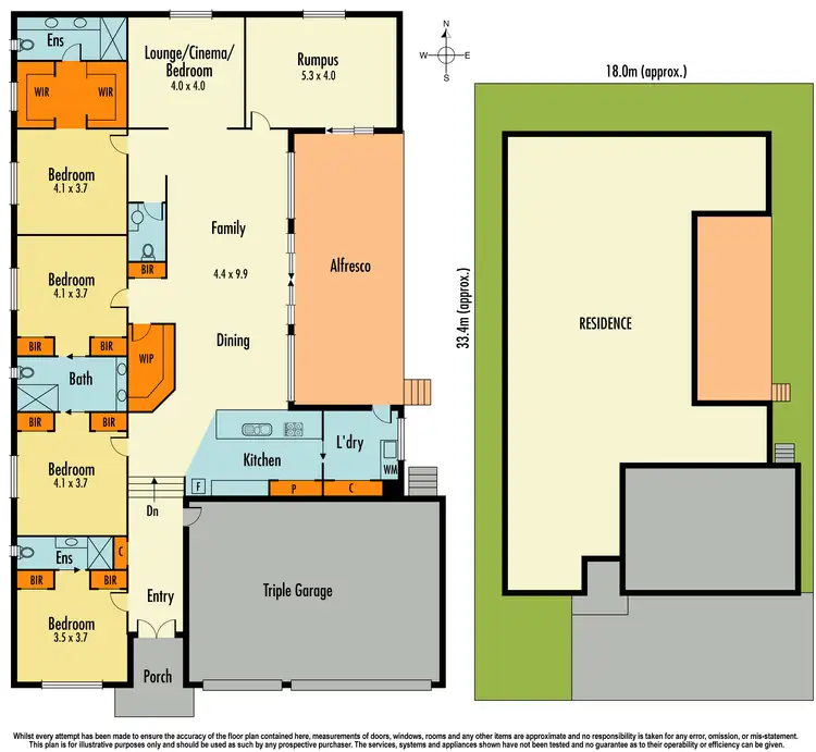 Floorplan of Homely house listing, 2 Loren Court, Endeavour Hills VIC 3802
