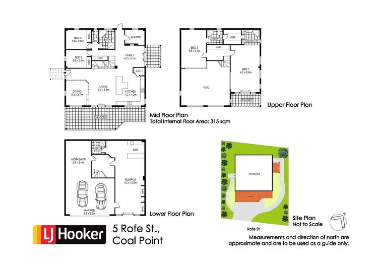 Floorplan of Homely house listing, 5 Rofe Street, Coal Point NSW 2283
