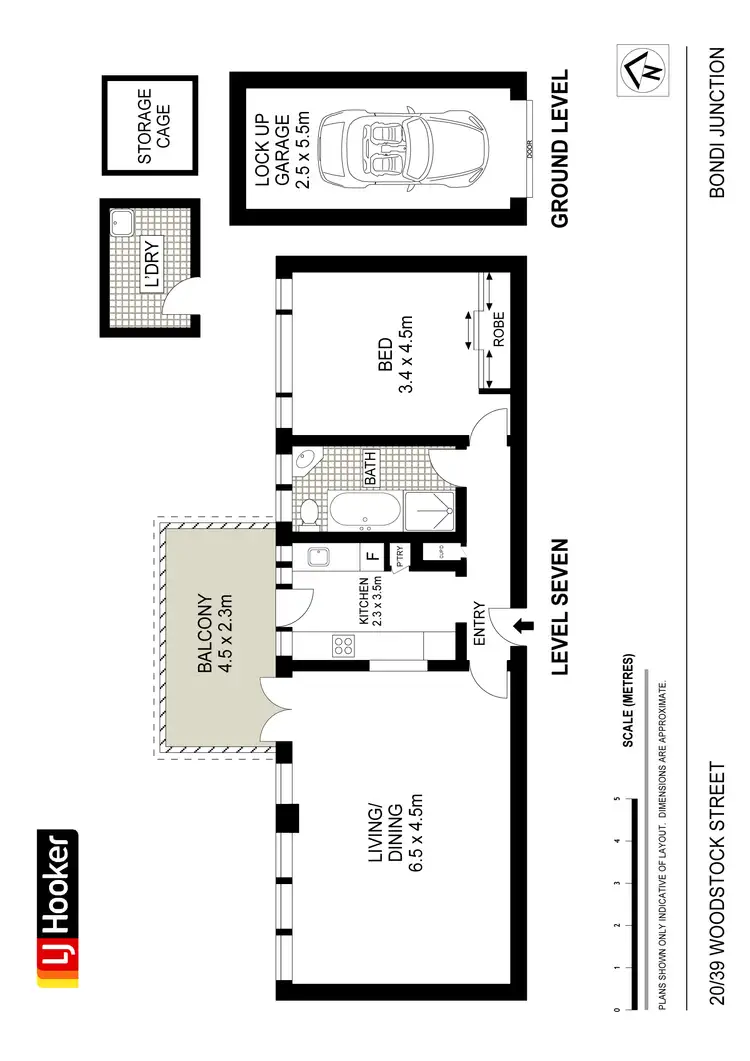 Floorplan of Homely unit listing, 20/39 Woodstock Street, Bondi Junction NSW 2022