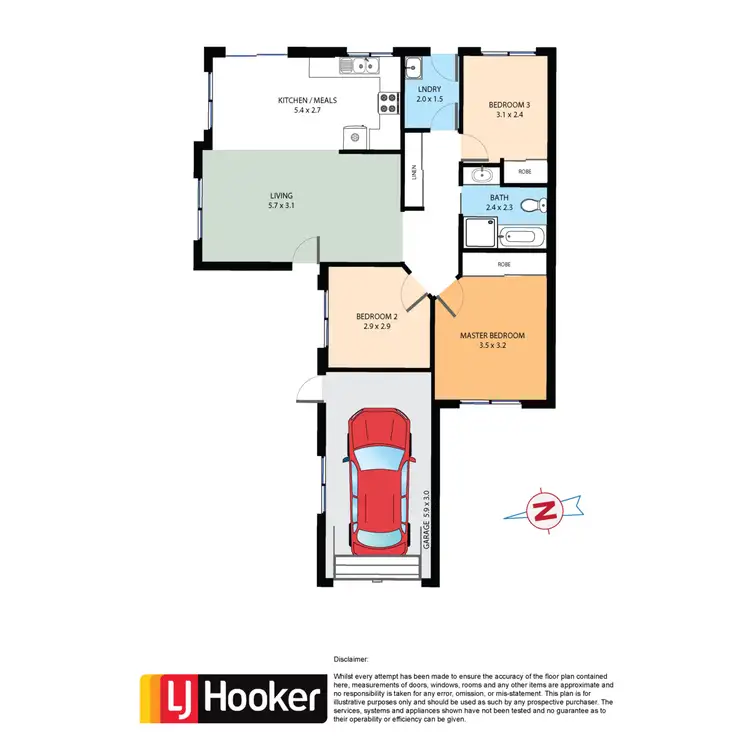 Floorplan of Homely villa listing, 3/58 Meacher Street, Mount Druitt NSW 2770