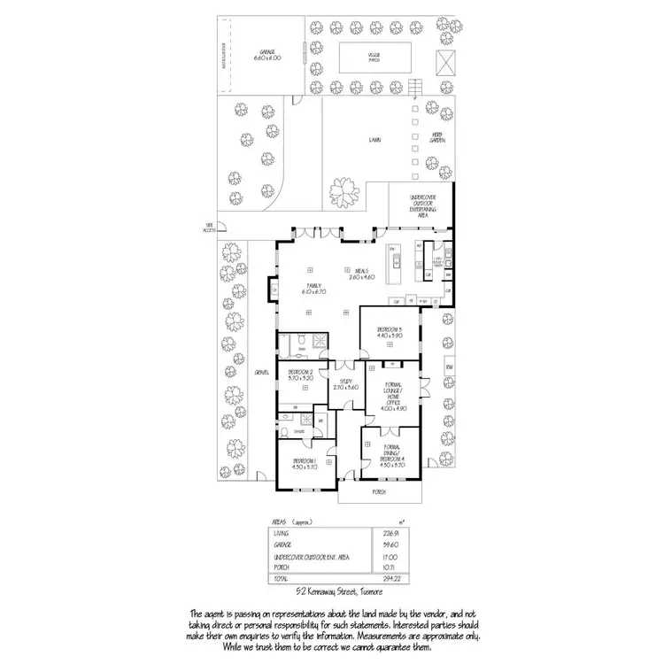 Floorplan of Homely house listing, 52 Kennaway Street, Tusmore SA 5065