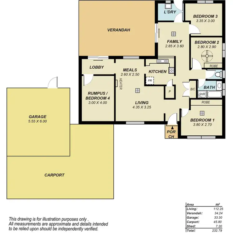 Floorplan of Homely house listing, 23 Japonica Crescent, Parafield Gardens SA 5107
