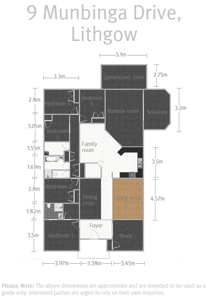 Floorplan of Homely house listing, 9 Munbinga Drive, Lithgow NSW 2790