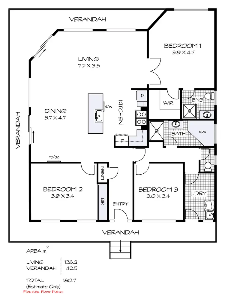 Floorplan of Homely house listing, 15 Buffalo Court, Encounter Bay SA 5211