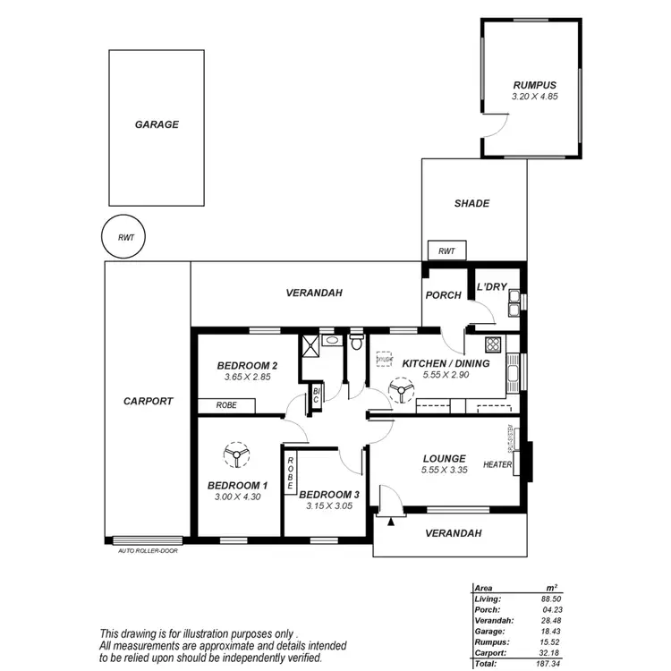 Floorplan of Homely house listing, 43 Marmion Avenue, Blair Athol SA 5084
