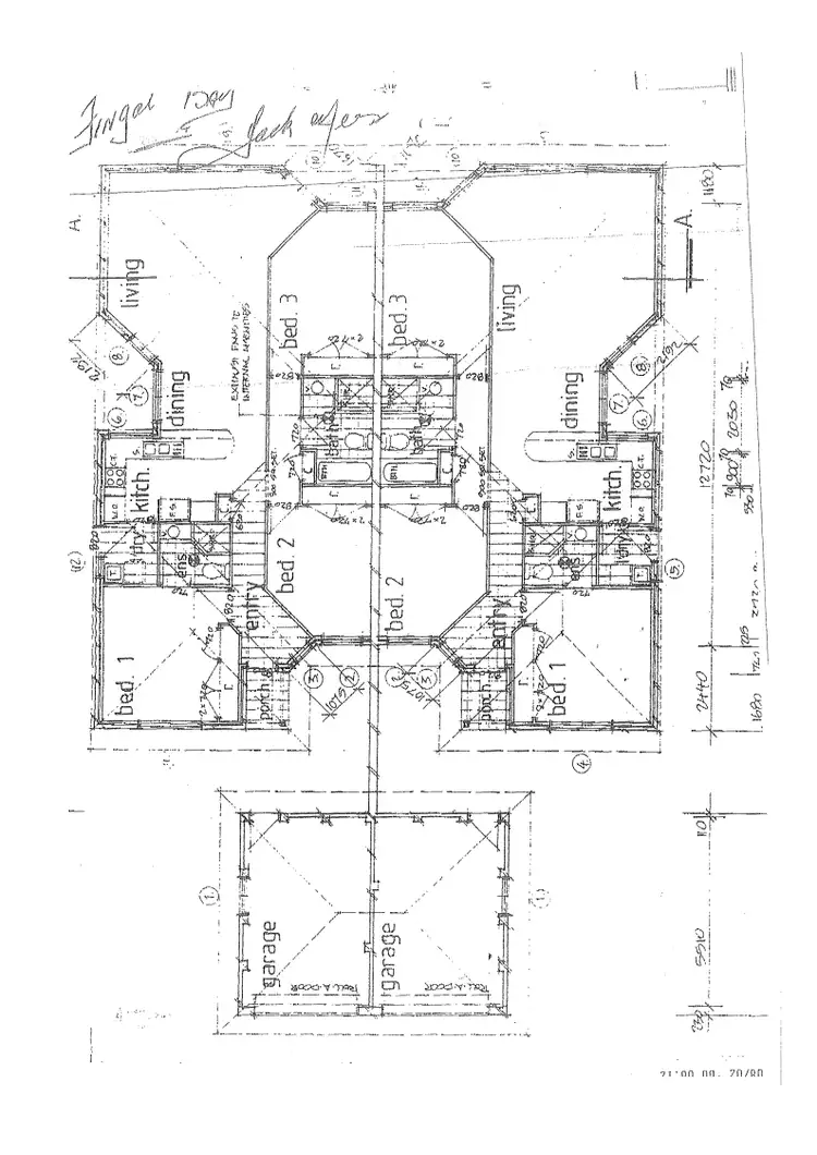 Floorplan of Homely semi-detached listing, 2/199 Rocky Point Road, Fingal Bay NSW 2315