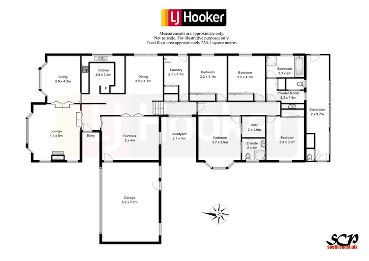 Floorplan of Homely house listing, 6 Timber Way, Surf Beach NSW 2536
