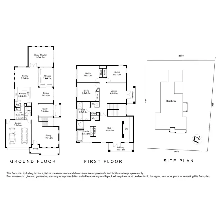 Floorplan of Homely house listing, 35 Lennon Boulevard, Point Cook VIC 3030