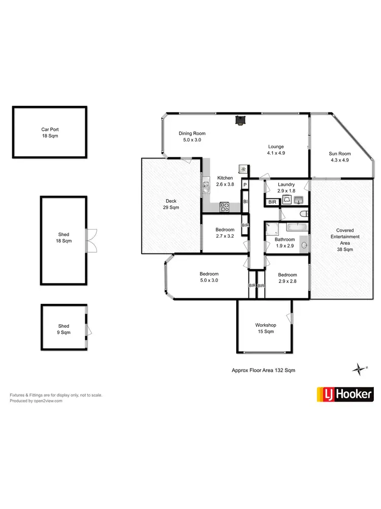 Floorplan of Homely house listing, 15 Weily Park Road, Bridgewater TAS 7030