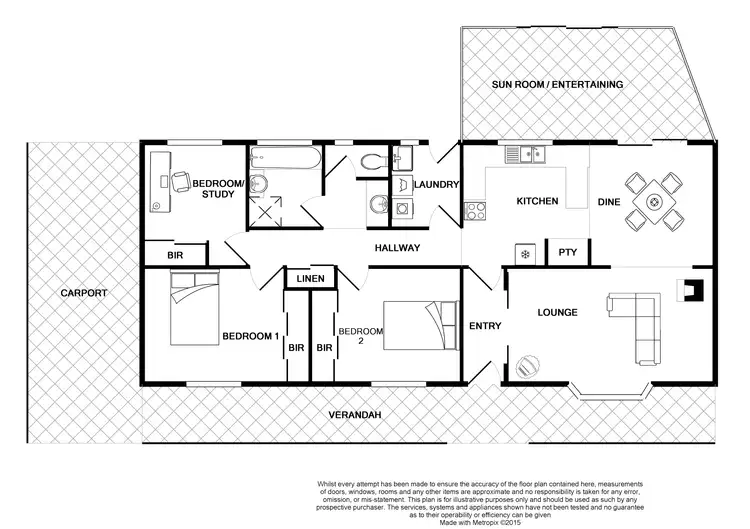 Floorplan of Homely house listing, 10 McPharlin Avenue, Port Vincent SA 5581