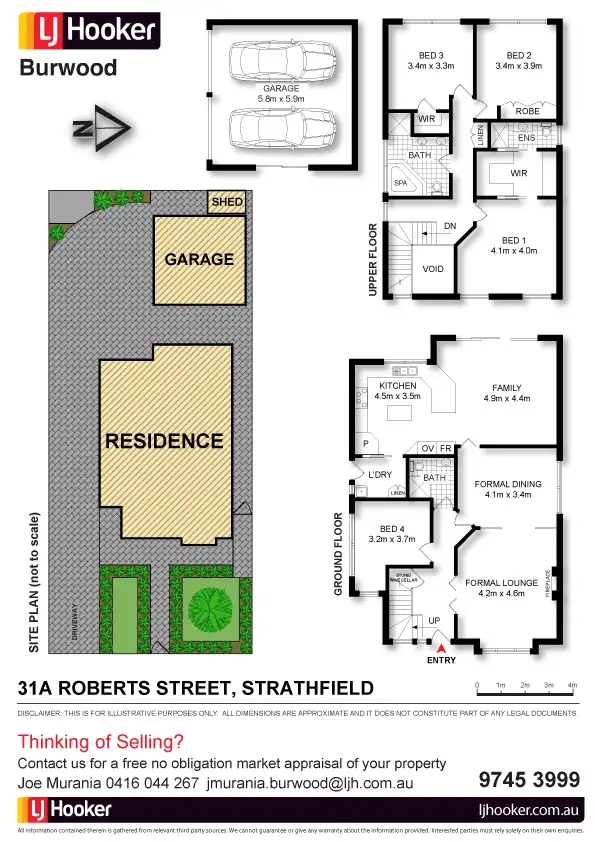 Floorplan of Homely house listing, 31A Roberts Street, Strathfield NSW 2135