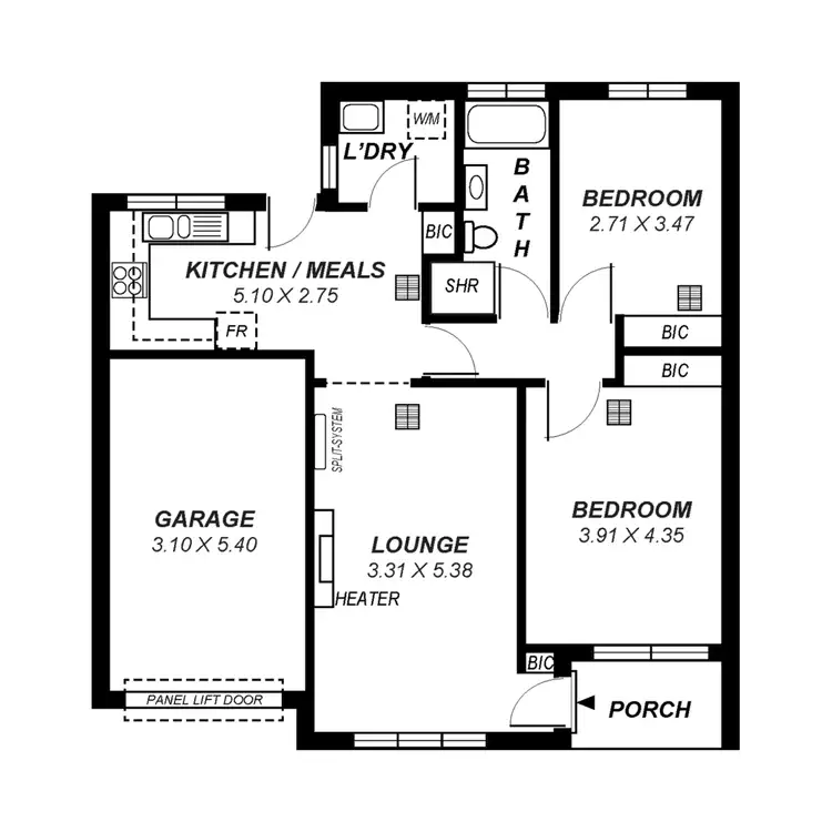 Floorplan of Homely unit listing, 7/29 Coorara Avenue, Payneham South SA 5070