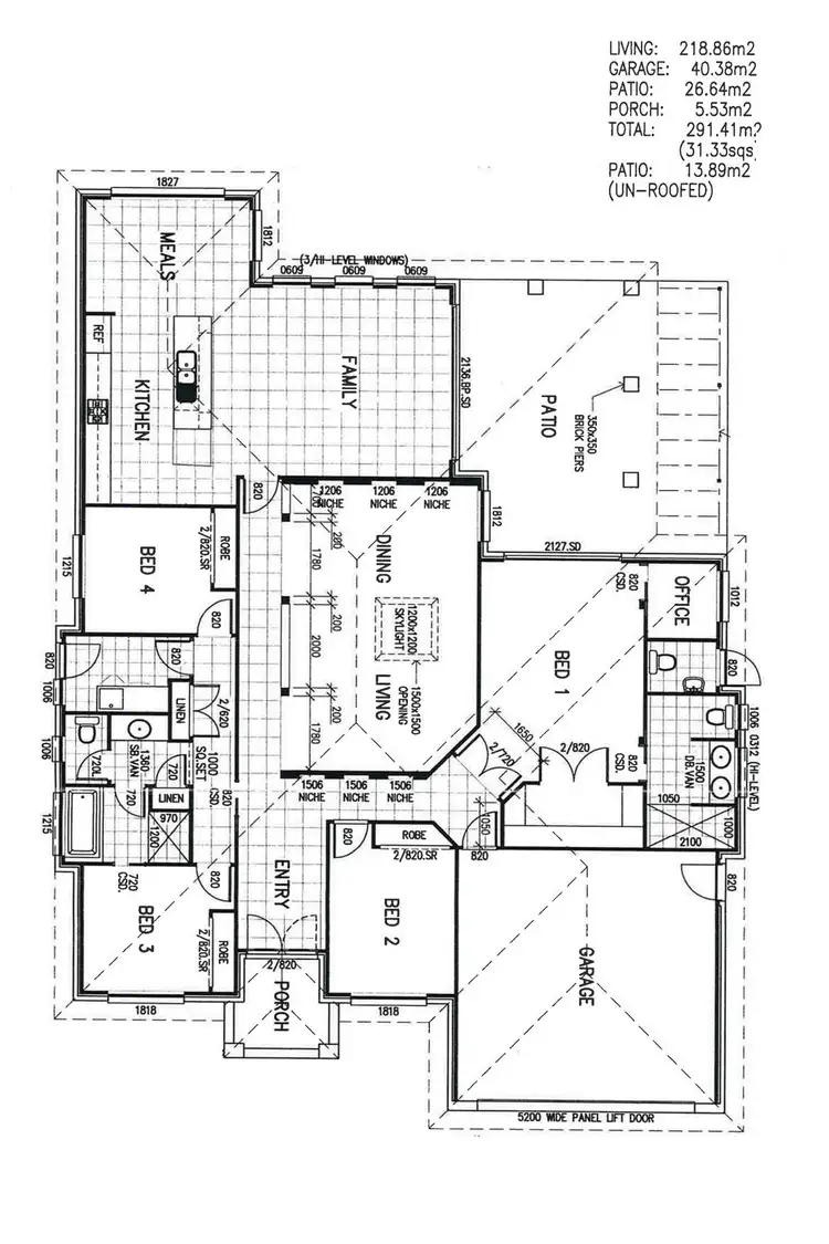 Floorplan of Homely house listing, 80 Brooklyn Drive, Bourkelands NSW 2650