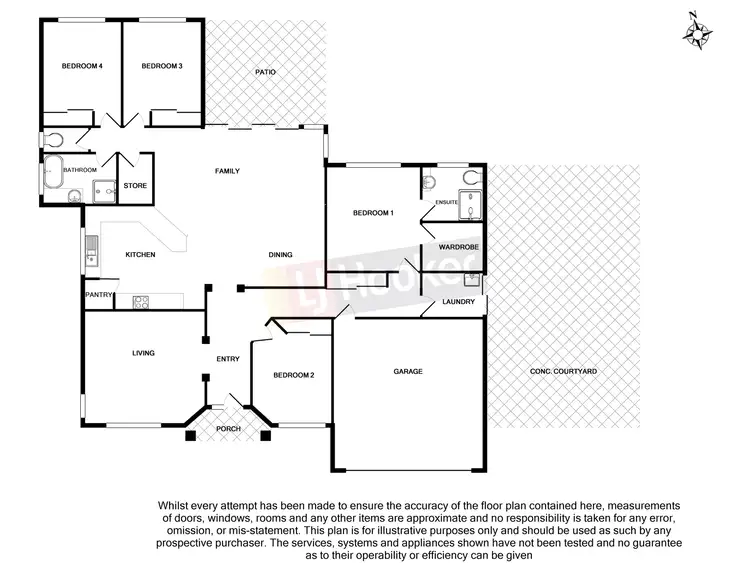 Floorplan of Homely house listing, 107 Greenways Esplanade, Parkinson QLD 4115