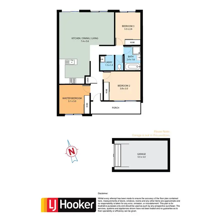 Floorplan of Homely villa listing, 2/13 Meacher Street, Mount Druitt NSW 2770