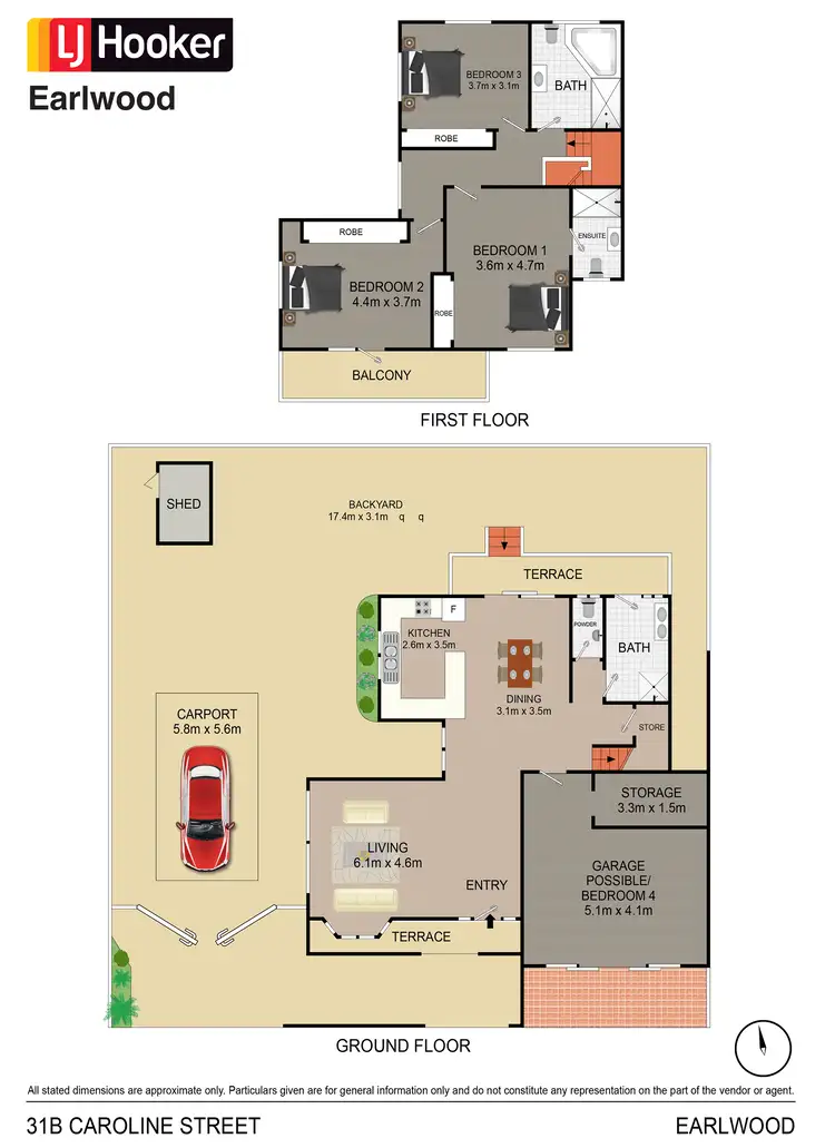 Floorplan of Homely other listing, 31B Caroline Street, Earlwood NSW 2206