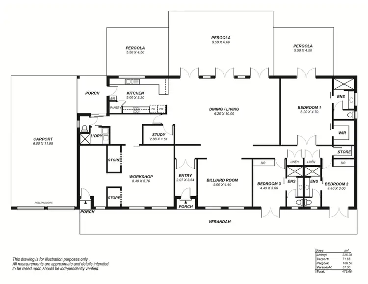 Floorplan of Homely house listing, 11 Hawthorn Road, Mount Barker SA 5251