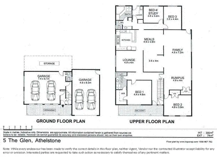 Floorplan of Homely house listing, 5 The Glen, Athelstone SA 5076