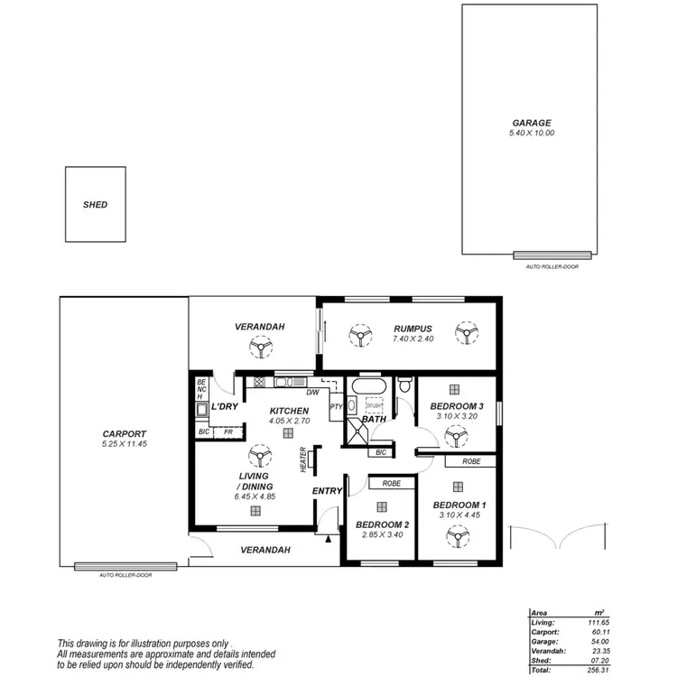 Floorplan of Homely house listing, 4 Zircon Crescent, Highbury SA 5089