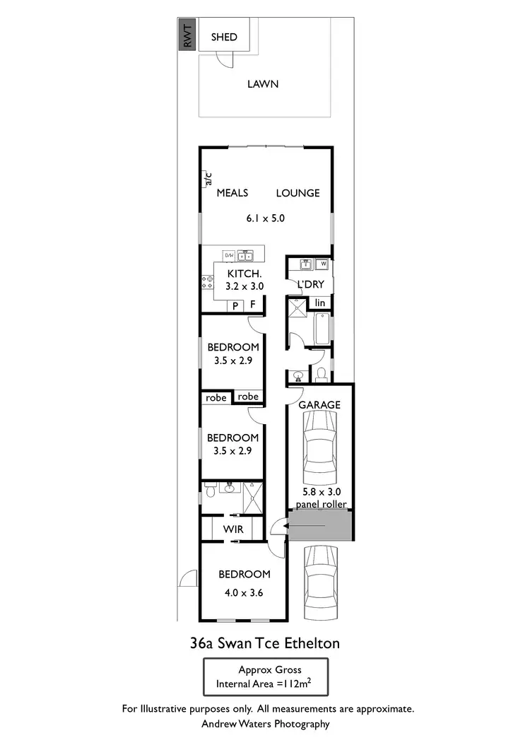 Floorplan of Homely house listing, 36a Swan Terrace, Ethelton SA 5015