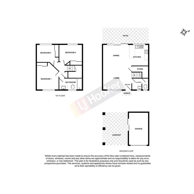 Floorplan of Homely townhouse listing, 6/20 Hellawell Road, Sunnybank Hills QLD 4109