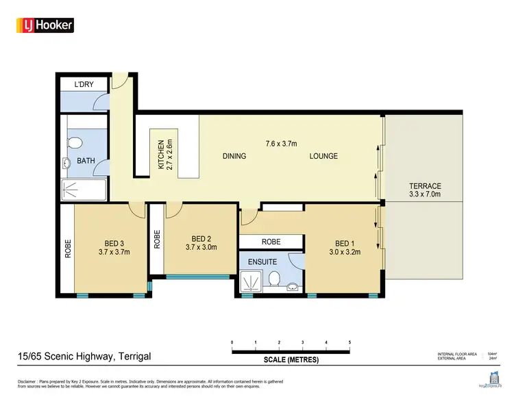 Floorplan of Homely unit listing, 15/65 Scenic Highway, Terrigal NSW 2260