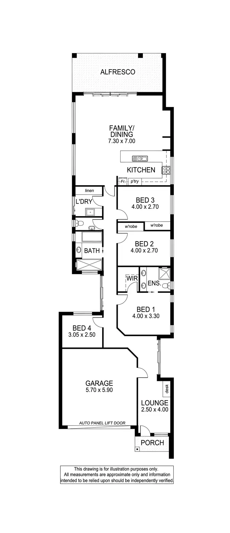 Floorplan of Homely land listing, 1A Woodfield Avenue, Warradale SA 5046