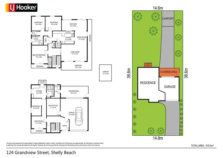 Floorplan of Homely house listing, 124 Grandview Street, Shelly Beach NSW 2261
