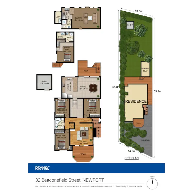 Floorplan of Homely house listing, 32 Beaconsfield Street, Newport NSW 2106
