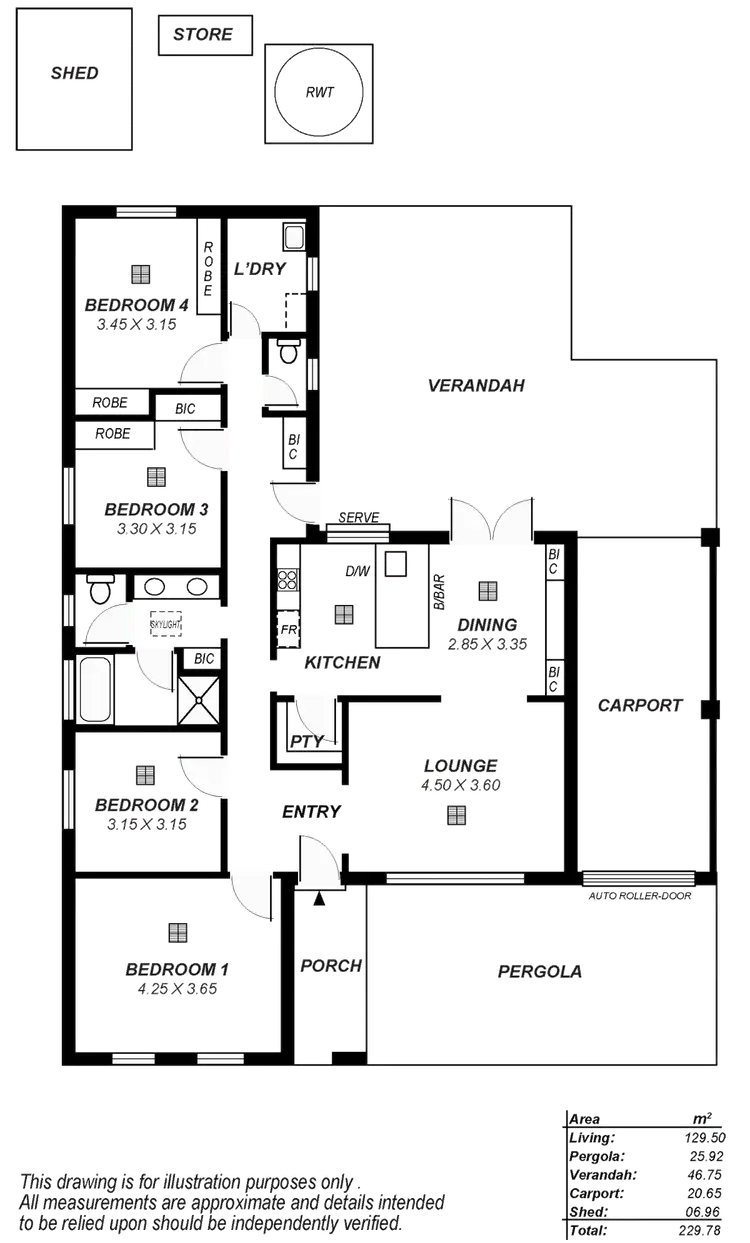 Floorplan of Homely house listing, 5a Collingrove Avenue, Broadview SA 5083