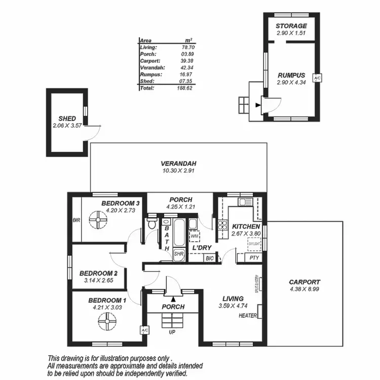 Floorplan of Homely house listing, 11 Nottingham Crescent, Valley View SA 5093