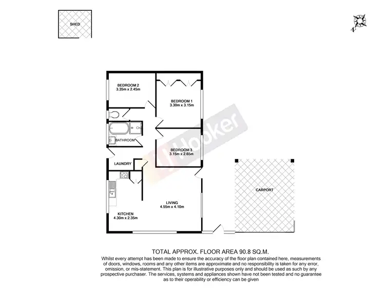 Floorplan of Homely house listing, 121 Silkwood Street, Algester QLD 4115