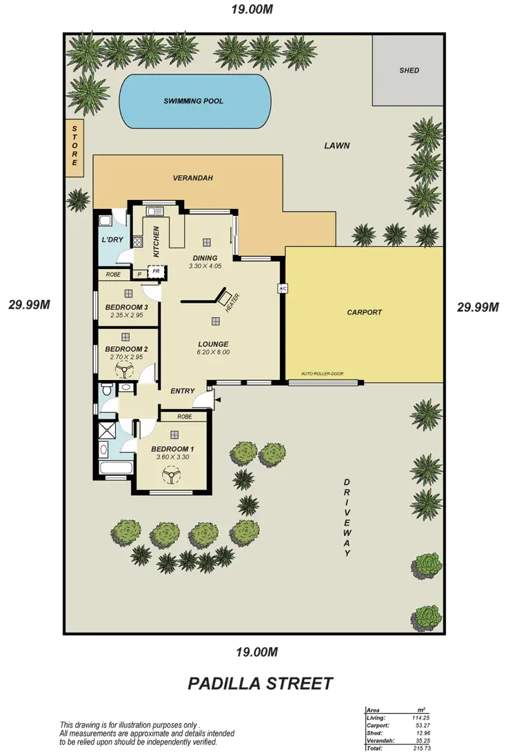 Floorplan of Homely house listing, 18 Padilla Street, Paralowie SA 5108