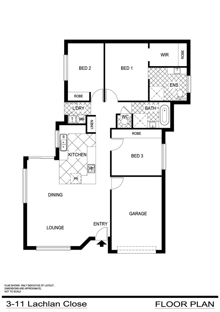 Floorplan of Homely land listing, 3 - 11 Lachlan Close, Young NSW 2594