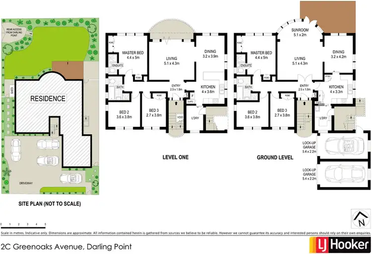 Floorplan of Homely house listing, 2c Greenoaks Avenue, Darling Point NSW 2027