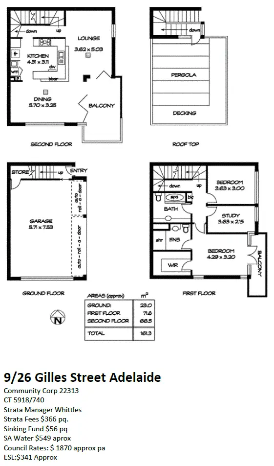 Floorplan of Homely apartment listing, 9/26 Gilles Street, Adelaide SA 5000