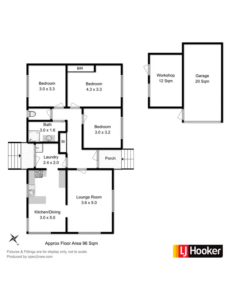 Floorplan of Homely house listing, 6 Tollard Court, Rokeby TAS 7019