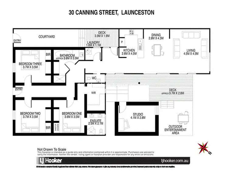 Floorplan of Homely house listing, 30 Canning Street, Launceston TAS 7250
