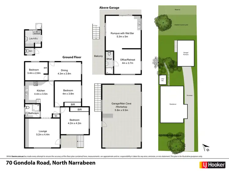 Floorplan of Homely house listing, 70 Gondola Road, North Narrabeen NSW 2101
