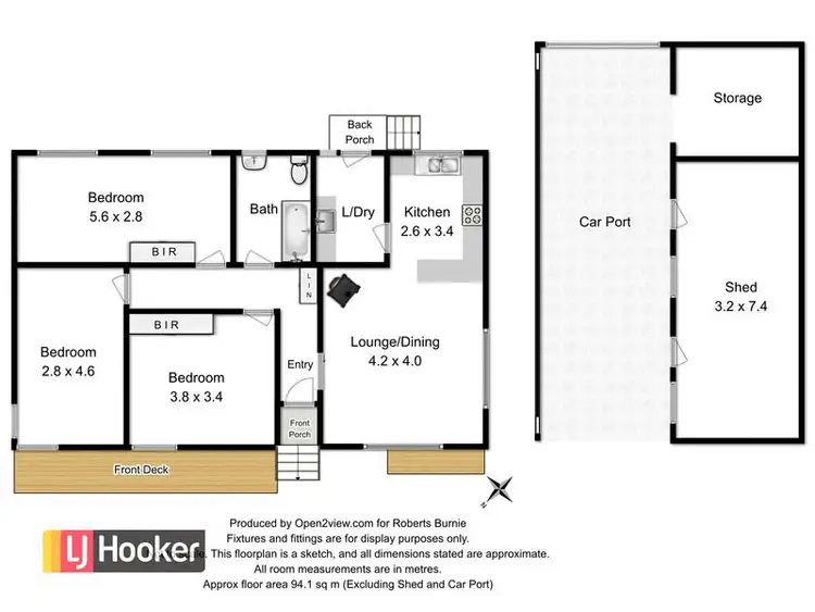 Floorplan of Homely house listing, 79 Bird Street, Montello TAS 7320